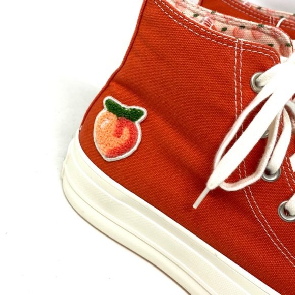 Converse Chuck Taylor Lift Platform Mantra Orange Women's Shoes Canvas A03175C - Picture 5 of 11